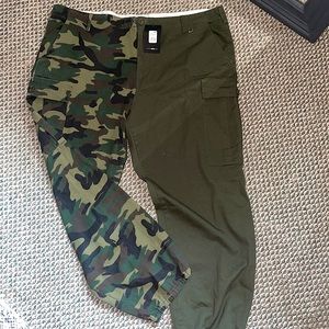 Never worn fashion nova camo cargo pants